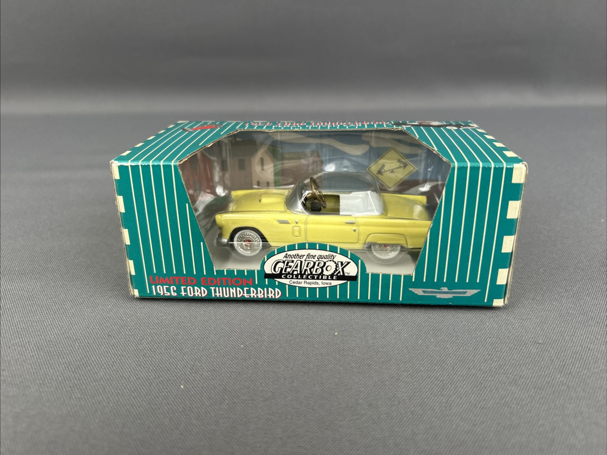 Gearbox 1956 Ford Thunderbird Conv Pedal Car Yel Diecast S/N 01329