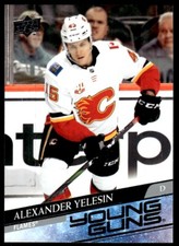 2020-21 UPPER DECK YOUNG GUNS Alexander Yelesin Rookie Calgary Flames #488 R60