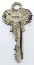 Vintage Key RUSSWIN 836232 Appx 2-1/8" Replacement Locks Steampunk