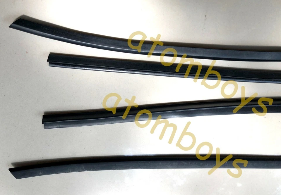 para nissan datsun Sunny 1200 sedán b110 ventana cristal sello puerta cinturón resistente al clima Foto 3 de 4