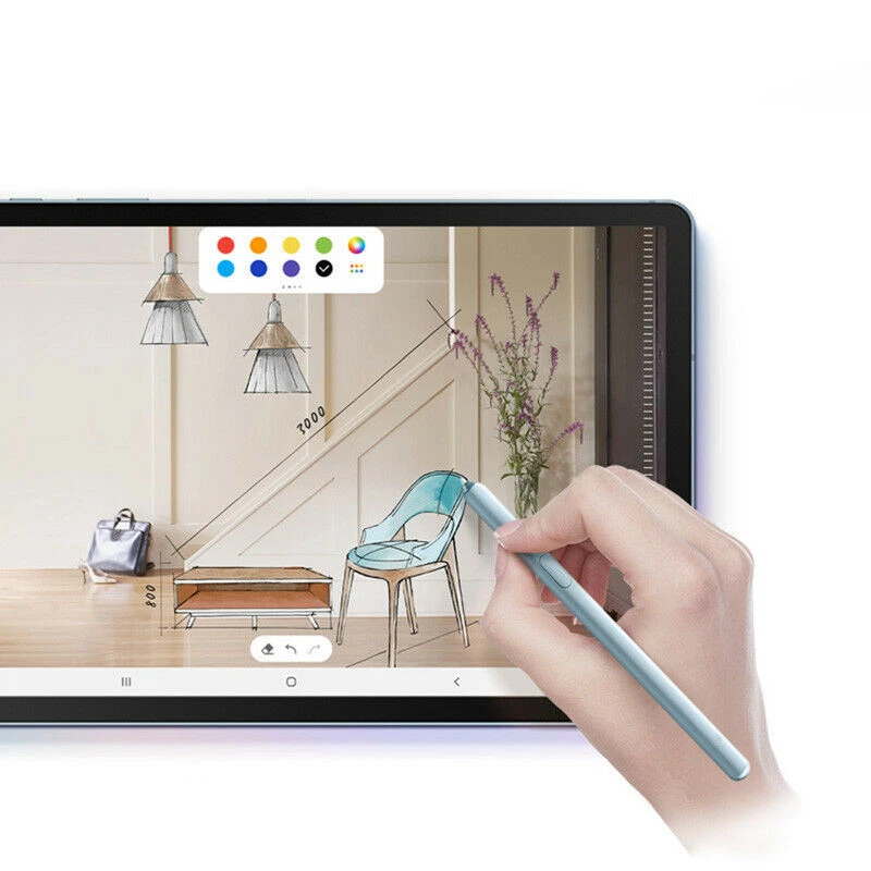 For Samsung Galaxy Tab S6 10.5 2019 T860 T865 T866 Stylus S Pen Pencil 5pcs Tips - Image 3 of 4