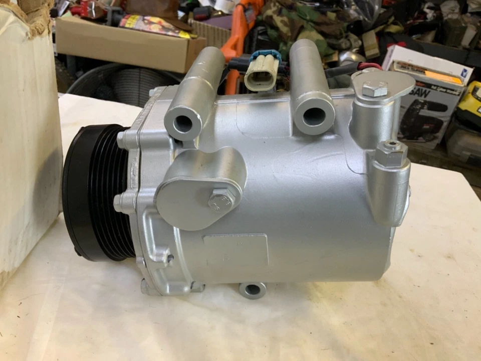 New AC A/C Compressor Fits: 2001 - 2005 Pontiac Montana 3.4L With Rear 67476 Foto 4 de 4