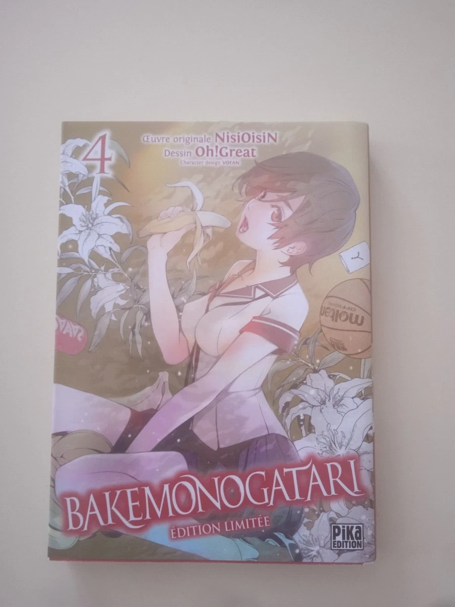 Bakemonogatari Tome 4 Edition Limitée Bakemonogatari tome 4 edition limitée collector Pika edition Oh! Great NisiOisiN | eBay