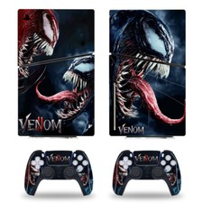 PS5 Slim Disk Console Controllers Vinyl Skins Decal Stickers Venom Aliens Horror