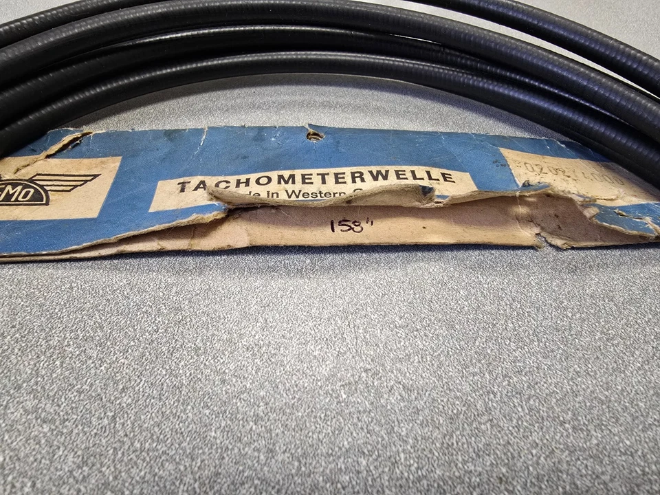 EXCELENTE CABLE TACÓMETRO NOS GEMO 0202/4000 PORSCHE 356A 356B 356C W ALEMANIA Foto 4 de 4