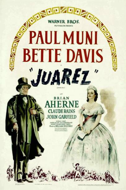 Juarez poster Paul Muni Bette Davis 1939 Movie OLD PHOTO