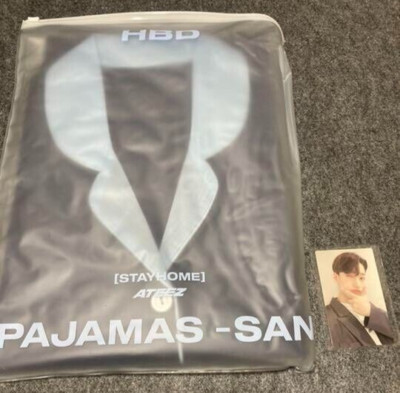 New ATEEZ SAN Pajamas with Photo card MD KQSHOP Senil | eBay