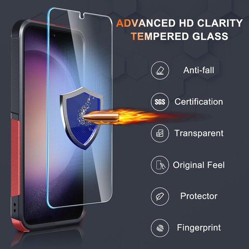 Funda para teléfono Motorola Moto G Play 2024 2023 a prueba de golpes + vidrio templado - Imagen 34 de 60