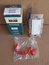 Lutron Electronics RA-AD-WH RadioRA Accessory Dimmer 8 Amp