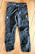 Uncle Sam Cargohose Gr. 32 anthrazit, jede Menge tolle Details