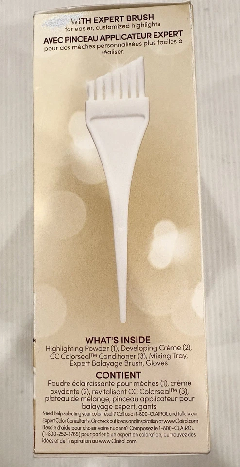Clairol Balayage para loiras - Loira clara a escura nova e lacrada - Imagem 2 de 4