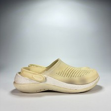 Crocs LiteRide 360 Clog Light Cream Comfort Slip On Shoes 206706 Men  s Size 8