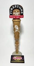 Firestone Walker Wookey Jack Black Rye IPA Beer Tap Handle 12.5” Tall - Nice!