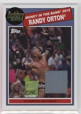 2015 Topps Heritage WWE Money in the Bank 2015 Mat Relic Randy Orton