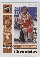 2021-22 Panini Chronicles Draft Picks Bronze Greg Brown III #14 10cj