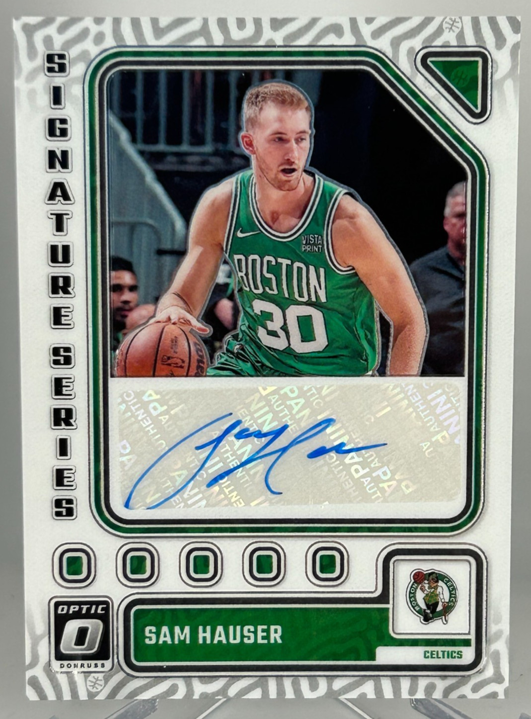 2023-24 Panini Donruss Optic Sam Hauser #SS-SAM Signature Series Auto