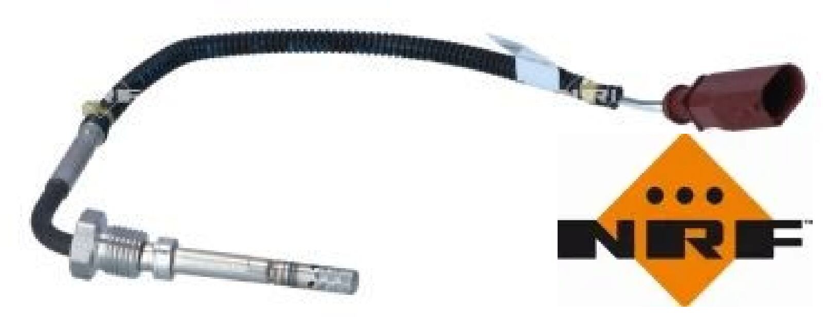Sensor, Abgastemperatur D-Form 707271 NRF für AUDI Q5 A7 Sportback A6 C7 Q5 Van - Bild 3