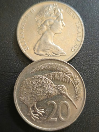 NOUVELLE ZELANDE 1934-2018 PENCE SHILLING PENNY FLORIN CENTS - Picture 34 of 37