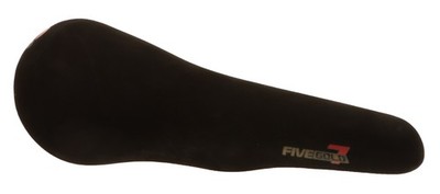 Kashimax Five Gold 7P Saddle NJS 30mm Rails Black Suede Leather NEW NOS