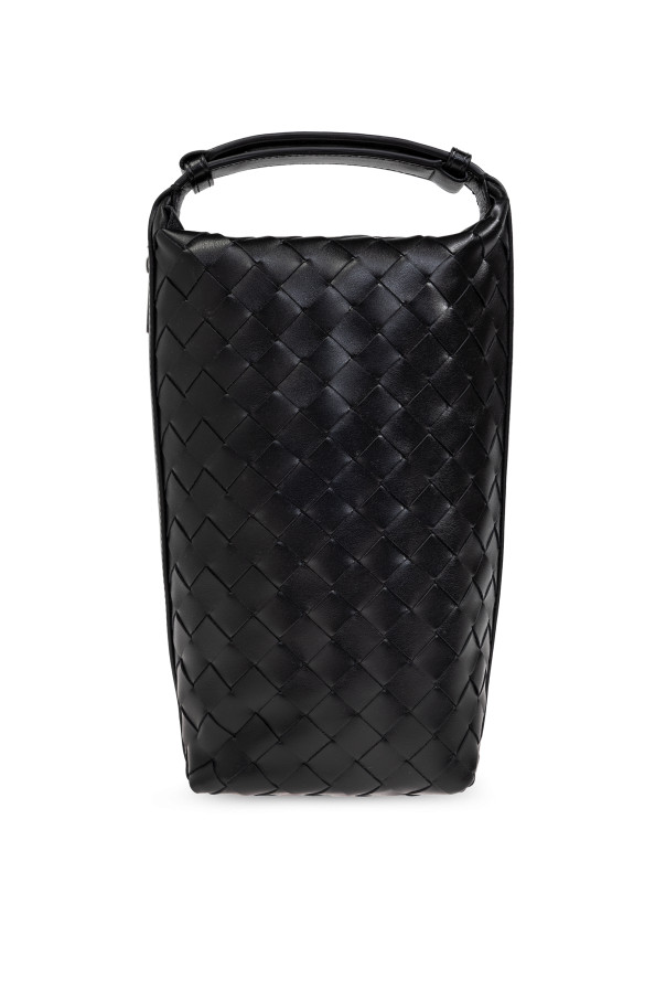 Bottega Veneta - Men - Leather handbag Wallace - Black 387490₽