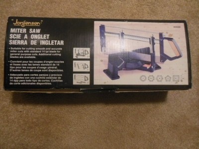 Jorgensen 64005 Miter Saw with instructions