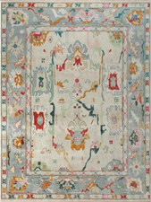 Tappeti Oushak lana turca 7x10 8x11 9x12 10x14 12x15 tappeti fatti a mano per soggiorno
