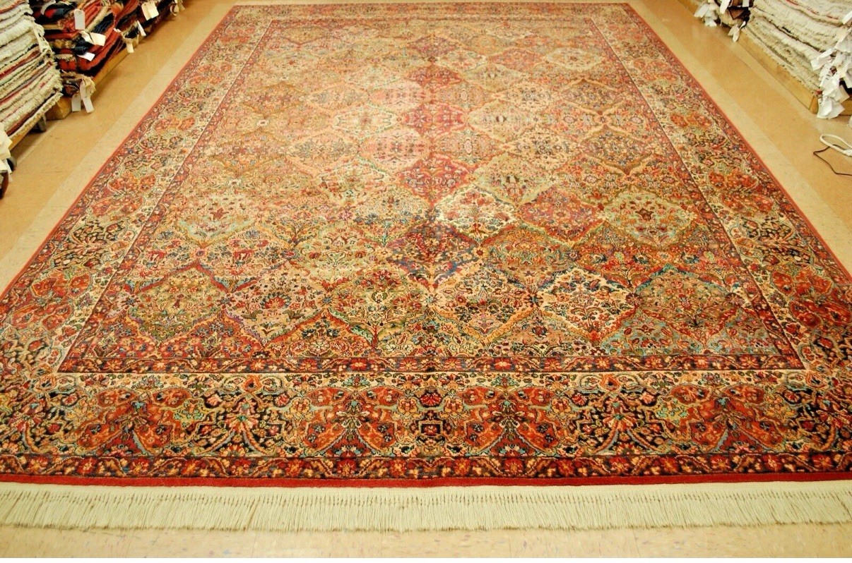 10x14 MultiPanel Karastan 717 Wool Area Rug Multi Color