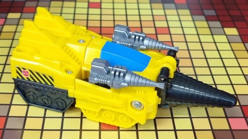 Vintage Hasbro Transformers G1 Euro Exc Autobot Rescue Force Drill Tank komplett - Bild 2 von 8