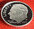 2012-S Roosevelt Dime. Silver Proof. 90% Silver. Free Shipping!