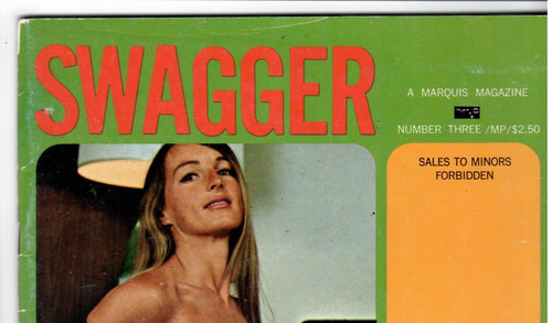 SWAGGER #3 Men's Magazine, Nov. 1969, Figure Models
