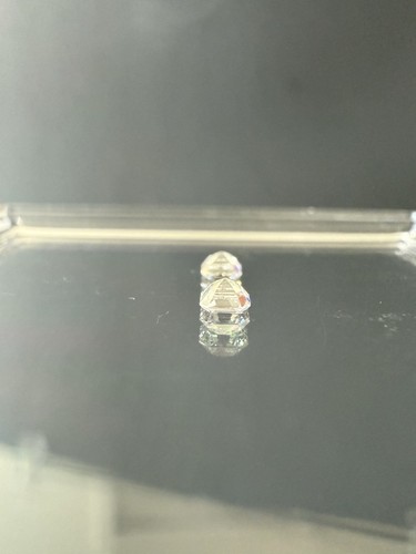 .35ctw Asscher Shape Lab Grown Diamonds For Earrings Or Sides Stones - Picture 6 of 7