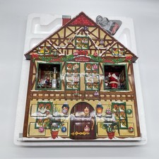 Mr. Christmas Old World Advent House Animated Lighted Musical Christmas Decor