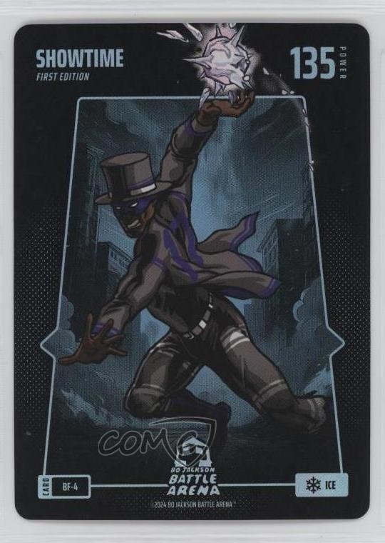 2024 Bo Jackson Battle Arena TCG Alpha Edition Battlefoil Ice Showtime #BF-4