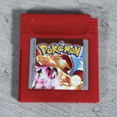 Pokemon Rote Version Nintendo Game Boy Color Advance Spiel - Nur Kassette Original