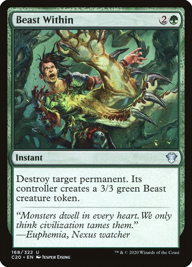 MTG Beast Within  - Commander 2020 #168