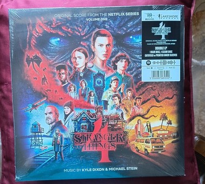 Kyle Dixon & Michael Stein Stranger Things 4: Vol 1 - 2LP Clear&Blue Vinyl Neu