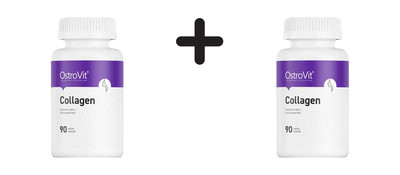 2 x OstroVit Collagen (90 Tabs) Unflavoured (60,48 EUR/kg)