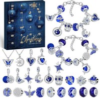 Adventskalender 2026 Schmuck 24 FüLlungen Armband Halsketten Charm Geschenk