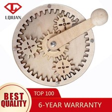 Wooden Sensory Busy Boards Accessories Hand Crank Gear Child Busy Board DIY UK