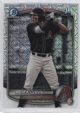 2025 Bowman Draft Chrome Mega Box Mojo Refractor Kayson Cunningham #BDC-84 09br