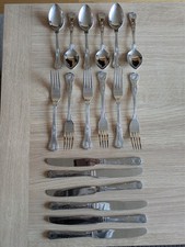 18 Piece Amefa Stainless Steel Cutlery Set 6 Place Settings