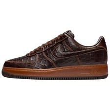 Nike Air Force 1 Low top Skateboard Shoes Men's Brown Black - II7090-222 Size