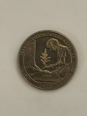 2020 D Quarter Marshal-Billings-Rockef.  Improper Annealed Alloy Planchet Error