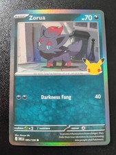 Pokemon 30th Celebration Zorua Holo Common Card 095/128 NM