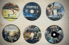 Playstation Lot Of 6 Games -Heavenly Sword, Lord of the Rings: Conquest, Etc