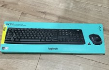 Logitech MK270 Wireless Keyboard and Mouse Combo Kit - New - Open Box