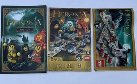 LEGO Games &bull; 3859 &bull; Heroica Caverns of Nathuz &bull; 100% Complete Box Instructions