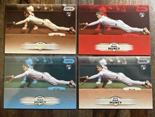 2025 Topps Stadium Club Max Muncy Rookie Sepia, Red & Light Blue Foil & Base #28