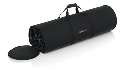 Gator Frameworks Single Compartment Carry Bag-Fits up to (6) Microphone Stand...