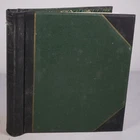 US 1860s-1960s COLLECTION OF 250+ CUT SQUARES & 8 COVERS STORED IN ALBUM